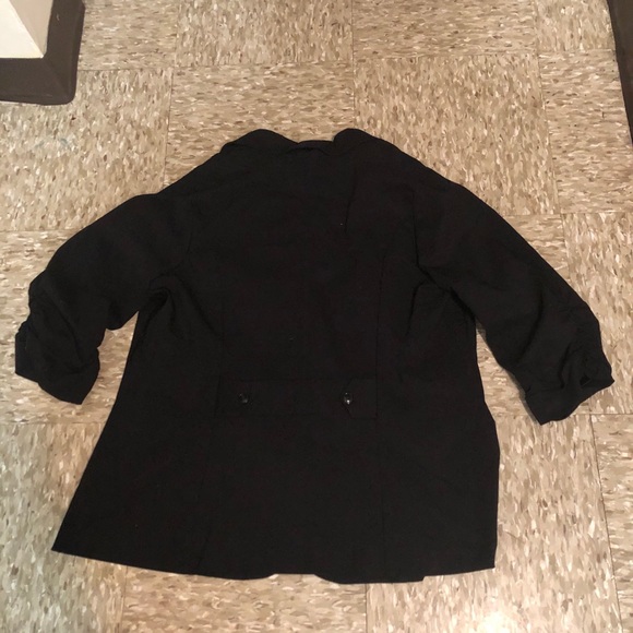 🧥Torrid Black Twill Blazer🧥 - Picture 5 of 6